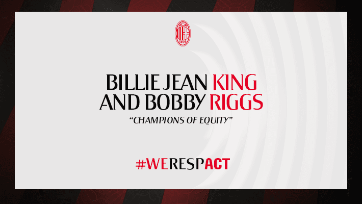 BILLIE JEAN KING AND BOBBY RIGGS: "CHAMPIONS OF EQUITY" FROM THE "RESPACT" MANIFESTO