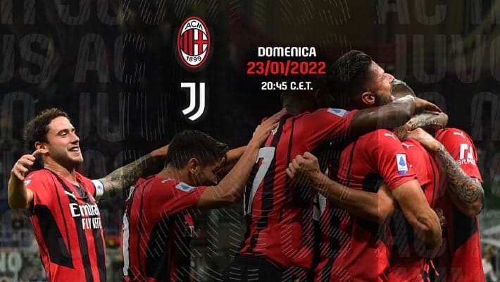 AC MILAN V JUVENTUS: GET INVOLVED IN THE BIG MATCH