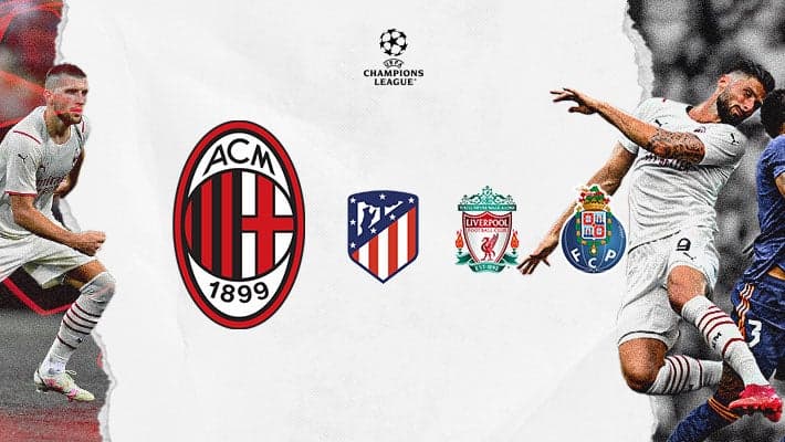 CHAMPIONS LEAGUE: AC MILAN IN GROUP B