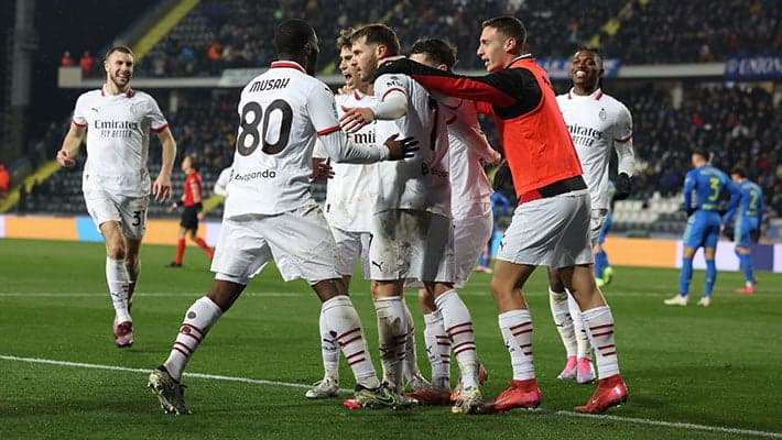 LEÃO E GIMENEZ LANCIANO IL MILAN: 2-0 A EMPOLI