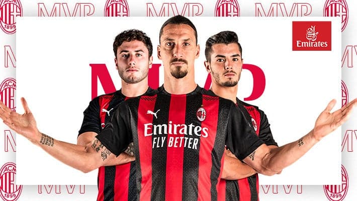 IBRAHIMOVIĆ MVP FROM CAGLIARI V AC MILAN