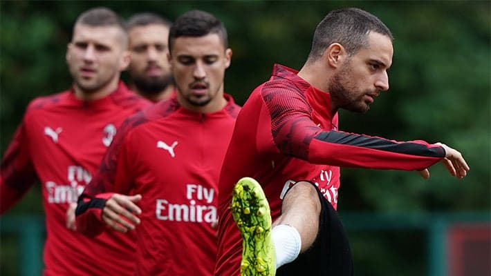 AC MILAN V SPAL: MATCHDAY SQUAD