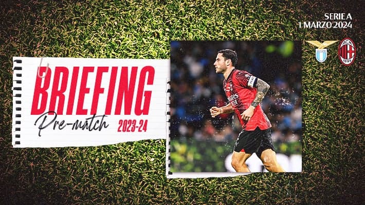 LAZIO-MILAN: IL BRIEFING