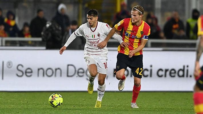 LECCE v AC MILAN: ALL THE NUMBERS FROM THE GAME