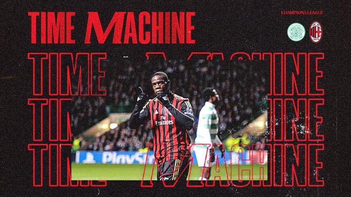 TIME MACHINE: BALOTELLI IN CELTIC v AC MILAN