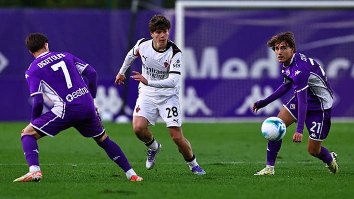 1-1 TRA FIORENTINA E MILAN PRIMAVERA