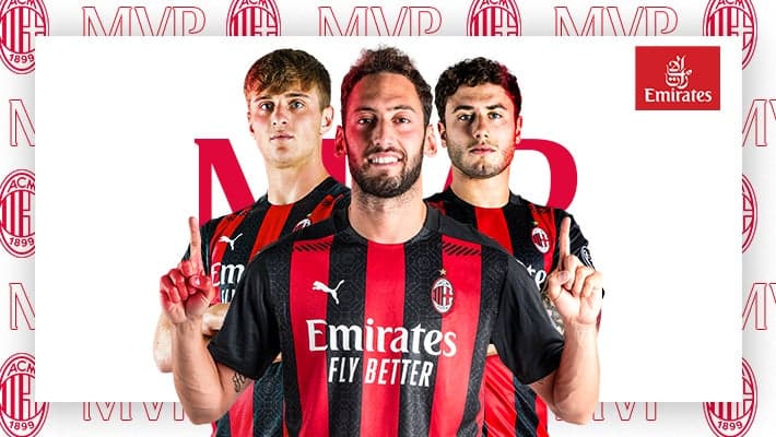 ÇALHANOĞLU MVP FROM AC MILAN V BODØ/GLIMT