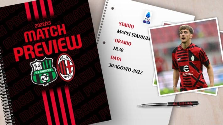 SASSUOLO-MILAN: MATCH PREVIEW