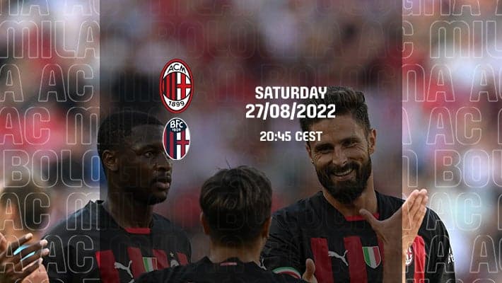 AC MILAN v BOLOGNA: SEE YOU AT SAN SIRO