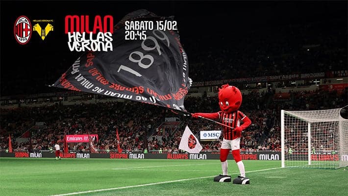MILAN-HELLAS VERONA: INSIEME A SAN SIRO