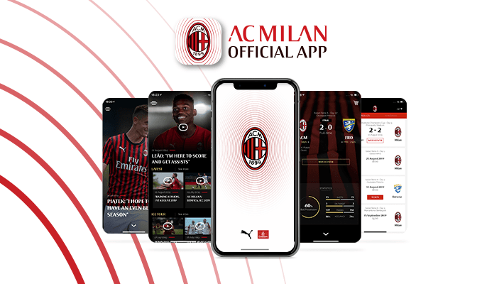 AC MILAN LAUNCHES ITS OFFICIAL MOBILE APP