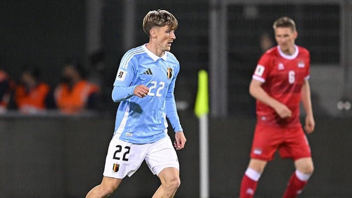 ASSIST FOR SAELEMAEKERS IN COMMANDING BELGIUM VICTORY