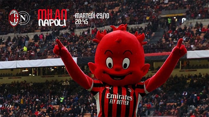AC MILAN v NAPOLI: GENERAL SALE IS OPEN