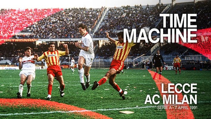 TIME MACHINE: LECCE v AC MILAN