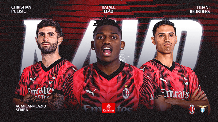 LEÃO IS THE MVP FROM AC MILAN v LAZIO