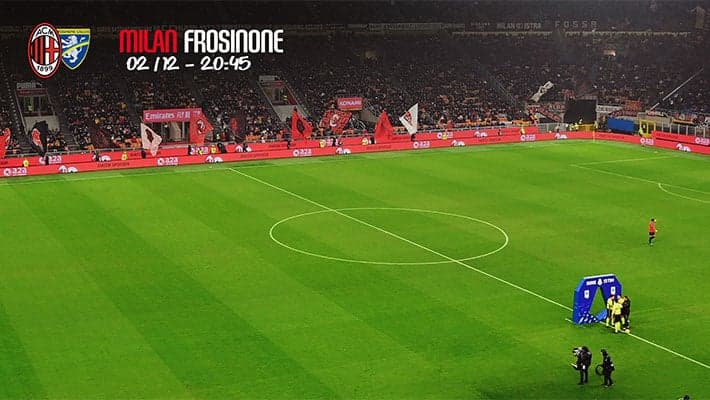 MILAN-FROSINONE: AL VIA LA VENDITA