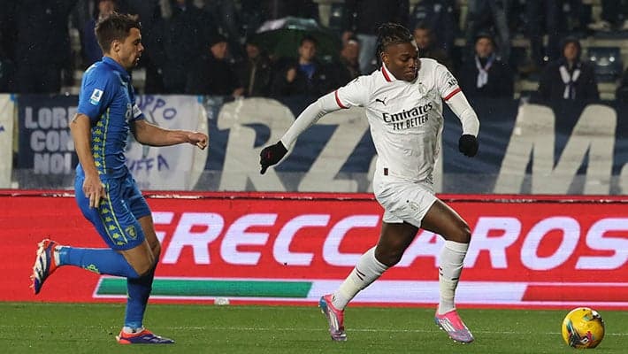 EMPOLI v AC MILAN: ALL THE NUMBERS FROM THE GAME