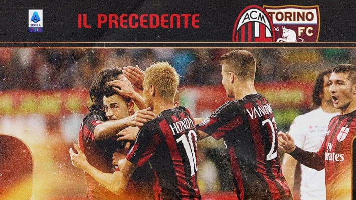 MILAN-TORINO: IL PRECEDENTE