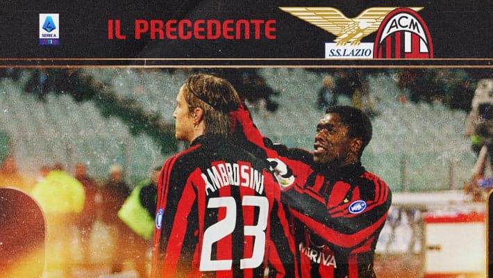 LAZIO-MILAN: IL PRECEDENTE