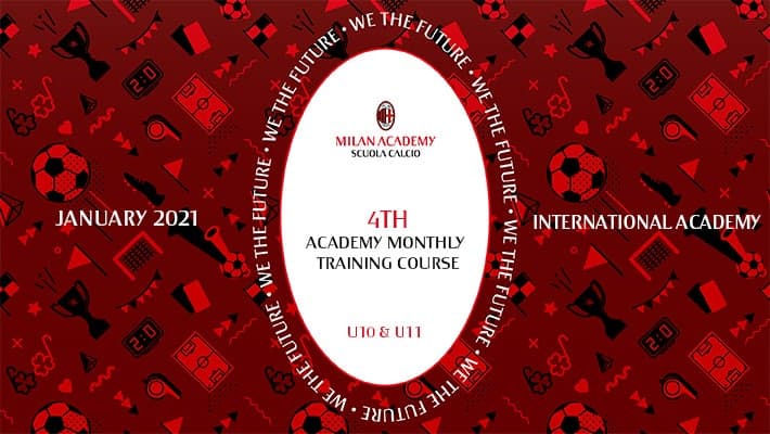 QUARTO CORSO DI FORMAZIONE PER LE MILAN ACADEMY INTERNAZIONALI