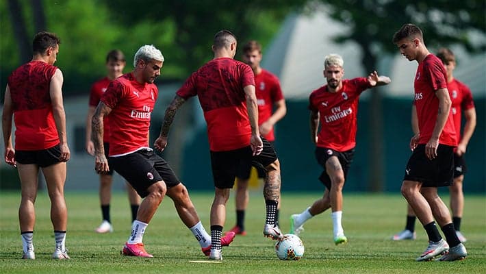 AC MILAN v ROMA: THE SQUAD LIST