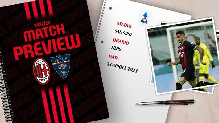 MILAN-LECCE: MATCH PREVIEW