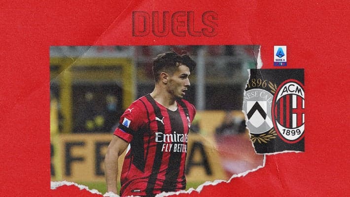 UDINESE v AC MILAN: DUELS