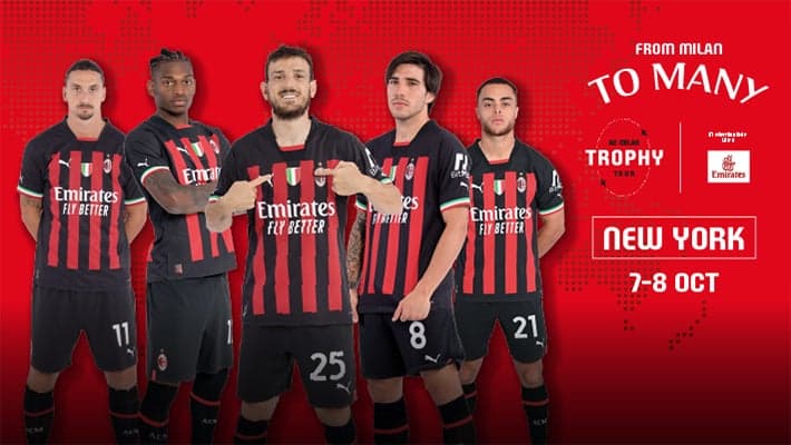 AC MILAN TO TAKE OVER MANHATTAN WITH SPECIAL FAN EVENT AT JAY-Z'S 40/40 CLUB