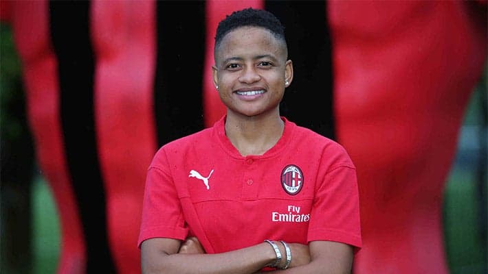 ARRIVA REFILOE JANE, E DOMANI C'È MILAN-NAPOLI