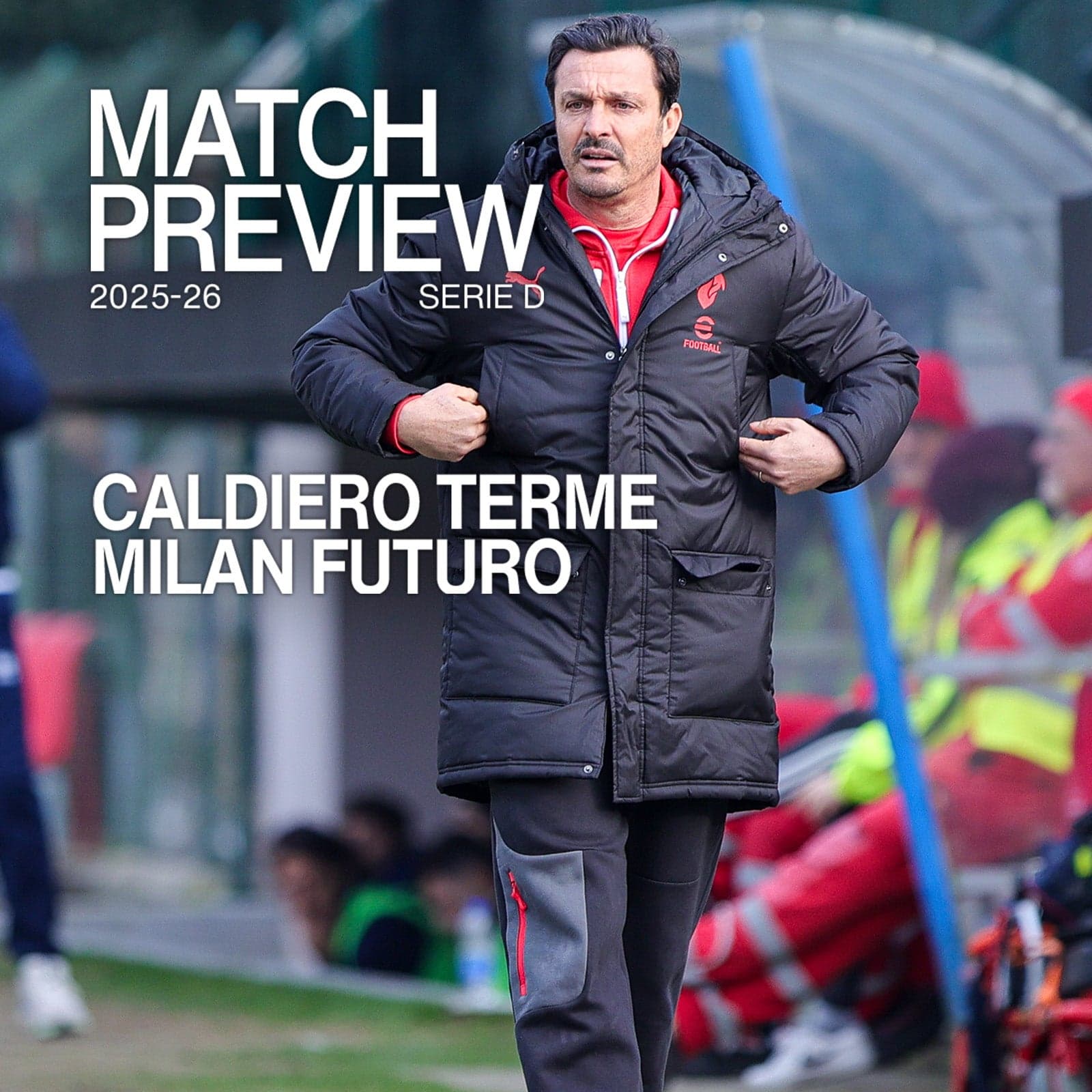 CALDIERO TERME v MILAN FUTURO: MATCH PREVIEW