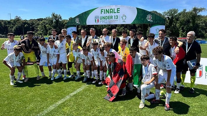 THE WEEKEND'S RESULTS: UNDER 13'S CHAMPIONS OF ITALY!