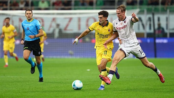 AC MILAN v BOLOGNA: ALL THE NUMBERS FROM THE GAME