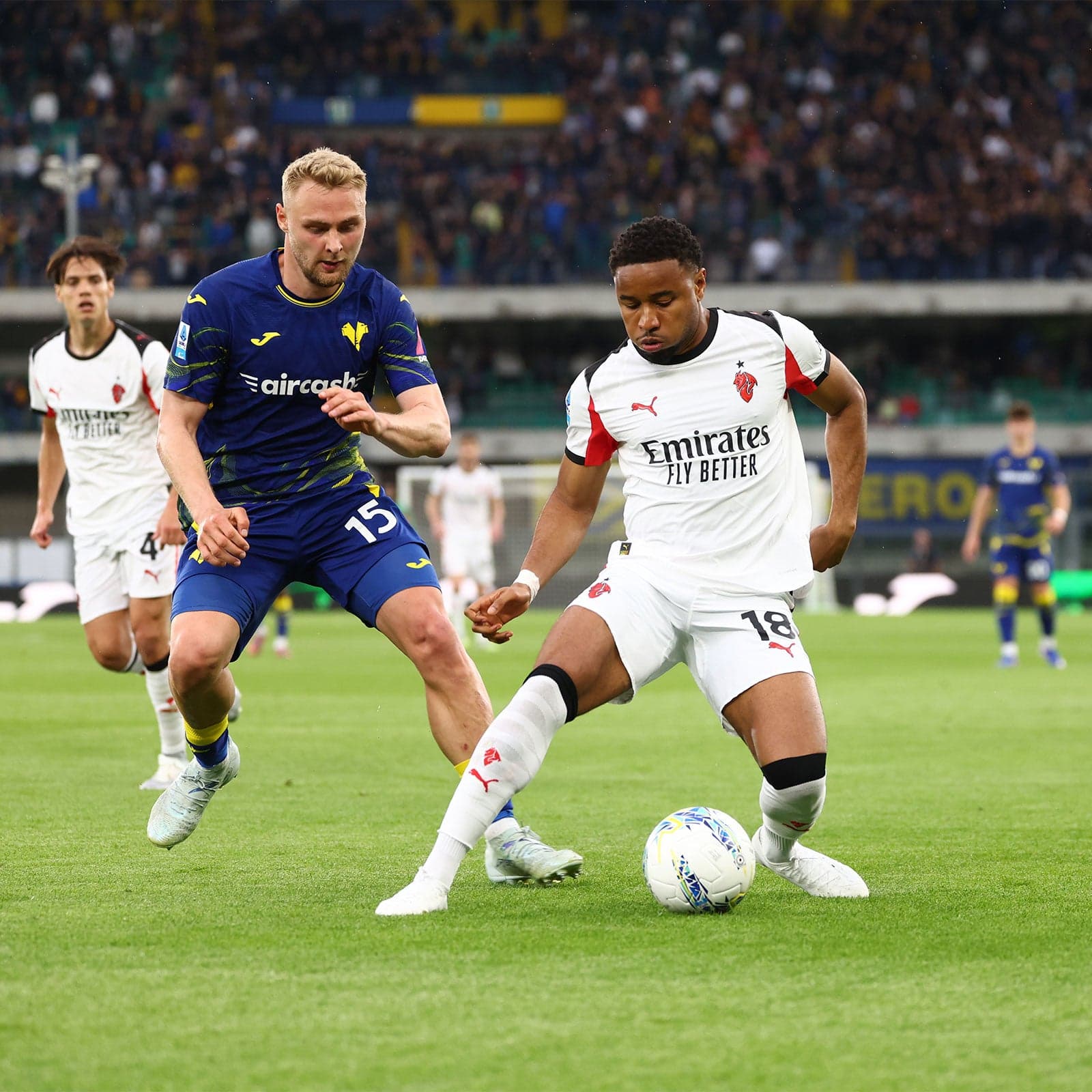 HELLAS VERONA-MILAN: TUTTI I NUMERI DELLA GARA
