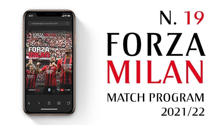 MILAN-ATALANTA: IL MATCH PROGRAM