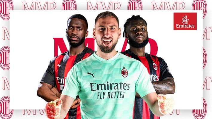 DONNARUMMA MVP DI MILAN-STELLA ROSSA