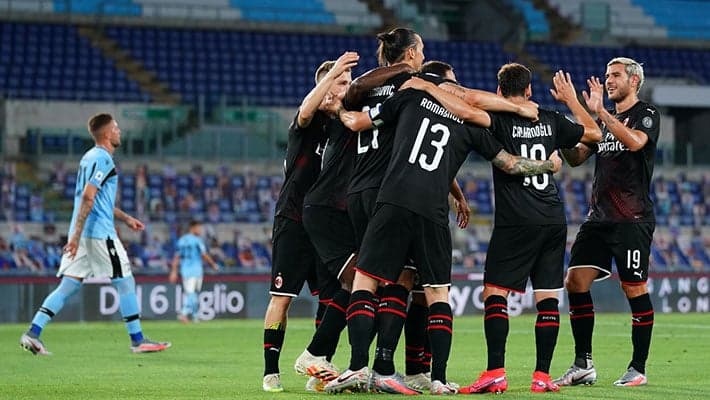 THE ROSSONERI RAMPANT IN ROME