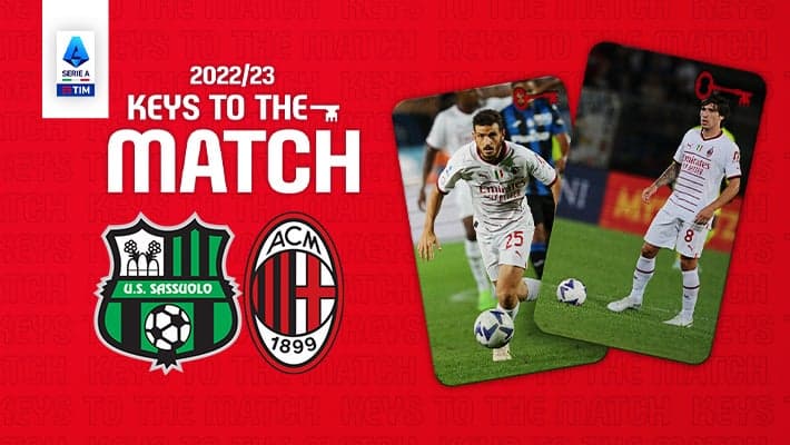 SASSUOLO v AC MILAN: KEYS TO THE MATCH