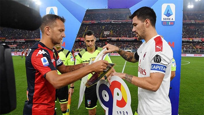 AC MILAN V GENOA TO TAKE PLACE THIS SUNDAY AT 15.00 CET