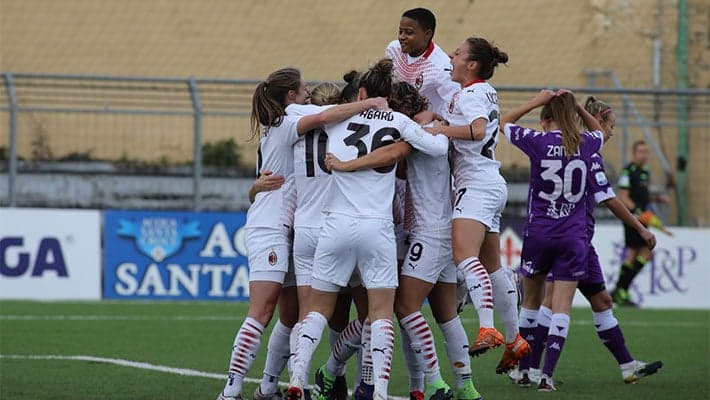 ROSSONERE CINICHE E VINCENTI: 1-0 ALLA FIORENTINA