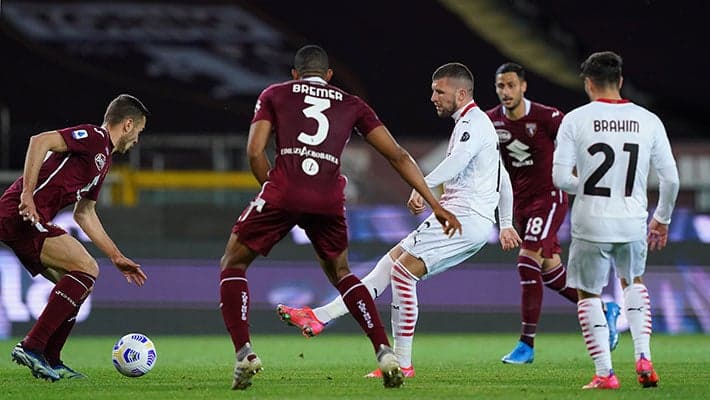 TORINO V AC MILAN: THE NUMBERS FROM THE GAME