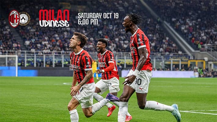 AC MILAN v UDINESE: TICKETS SET TO GO ON SALE