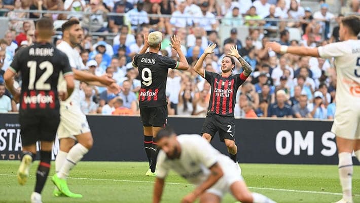 AC MILAN LOOKING IN GOOD FORM: 2-0 IN MARSEILLE