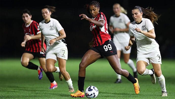 THE ROSSONERE LOSE LEAGUE OPENER