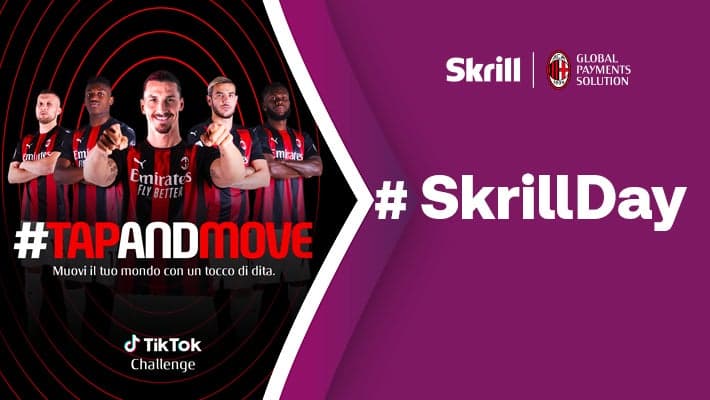 SKRILLDAY: AC MILAN JOINS FORCES WITH SKRILL TO KICK OFF WEEK-LONG COMPETITION