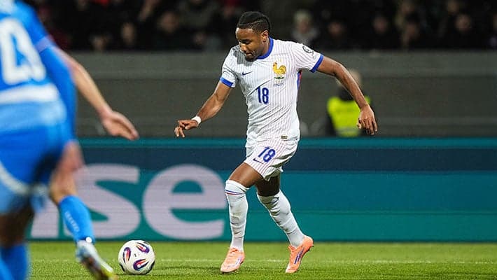 NKUNKU WITH A GOAL, BUT FRANCE STOPPED AT 2-2