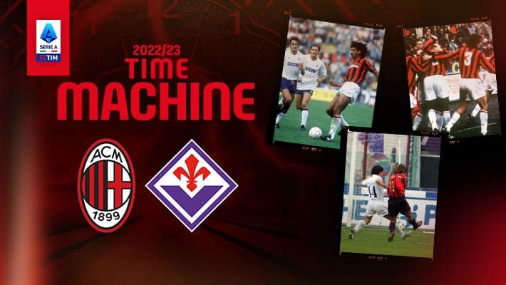AC MILAN v FIORENTINA: TIME MACHINE