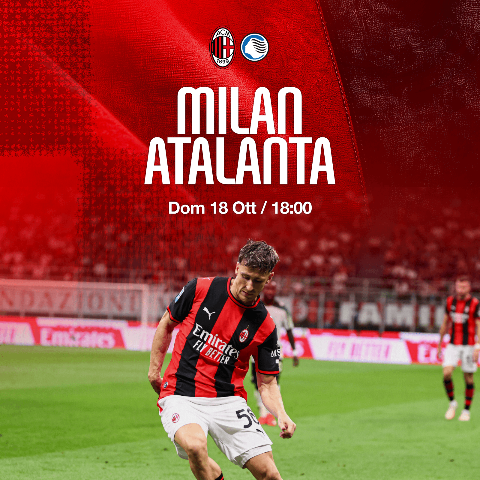 MILAN-ATALANTA: DI NUOVO A SAN SIRO