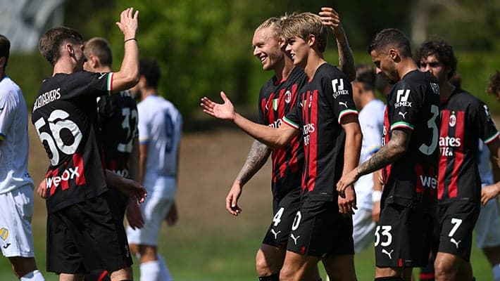 THE ROSSONERI BEAT PERGOLETTESE AT MILANELLO