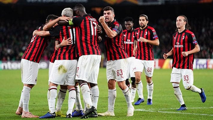 IL MILAN RIPRENDE IL REAL BETIS: 1-1