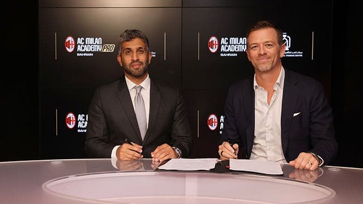 AC MILAN AND NASSER CENTRE FOR SCIENCE AND TECHNOLOGY PARTNER TO LAUNCH FIRST AC MILAN ACADEMY PRO IN BAHRAIN